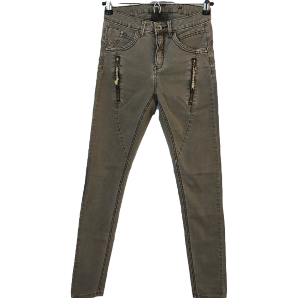 Cream Denim jeans/Size 26